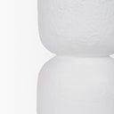 Everly 150L x 150W x 275H White Cement WBeige Shade Table Lamp - Default Title
