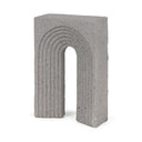 Kacia Resin Textured Concrete Gray Decorative Object - Default Title
