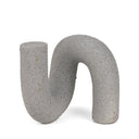 Kailas Resin Textured Concrete Gray Decorative Object - Default Title