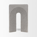 Kacia Resin Textured Concrete Gray Decorative Object - Default Title