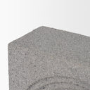 Kacia Resin Textured Concrete Gray Decorative Object - Default Title