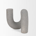 Kailas Resin Textured Concrete Gray Decorative Object - Default Title