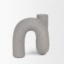 Kailas Resin Textured Concrete Gray Decorative Object - Default Title