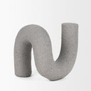 Kailas Resin Textured Concrete Gray Decorative Object - Default Title