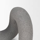 Kailas Resin Textured Concrete Gray Decorative Object - Default Title