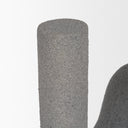 Kailyn Resin Textured Concrete Gray Decorative Object - Default Title