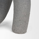 Kailyn Resin Textured Concrete Gray Decorative Object - Default Title