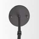 Anna 26x14 Hanging Gun-Metal w Clear Glass Rods Six Bulb Chandelier - Default Title
