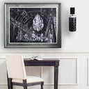 Brasseur III 105x22 Black Toned Metal Fish Scale Wall Sconce - Default Title