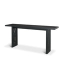 Grier 65 Black Wood w Black Cane Console Table - Default Title