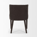 Nolan Slope Charcoal Chenille Dining Chair - Default Title