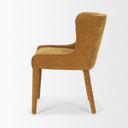 Nolan Slope Rust Chenille Dining Chair - Default Title