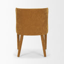 Nolan Slope Rust Chenille Dining Chair - Default Title