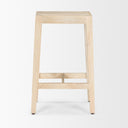 Colony Light Brown Solid Wood Counter Stool - Default Title