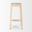Colony Light Brown Solid Wood Counter Stool - Default Title