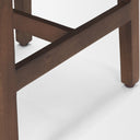 Colony Medium-Dark Brown Solid Wood Counter Stool - Default Title