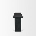 Grier 65 Black Wood w Black Cane Console Table - Default Title