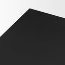 Grier 65 Black Solid Wood W Black Cane Media Console - Default Title