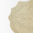 Imani Large Sculptural Textured Beige Metal Decorative Orb Object - Default Title