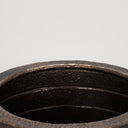 Aivana Large Antiqued Gold Metal Floor Vase - Default Title