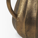 Anya Antiqued Brass Scalloped Petal Cast Metal Jug - Default Title