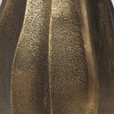 Anya Antiqued Brass Scalloped Petal Cast Metal Jug - Default Title