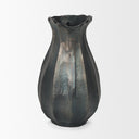 Anya Matte Black Scalloped Petal Cast Metal Jug - Default Title