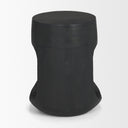 Cove Dark Brown Sculptural Open Side Table - Default Title