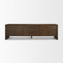 Belford 94 Dark Brown Oak Wood Media Console - Default Title