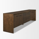 Belford 94 Dark Brown Oak Wood Media Console - Default Title