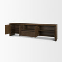 Belford 94 Dark Brown Oak Wood Media Console - Default Title