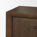 Belford 94 Dark Brown Oak Wood Media Console - Default Title