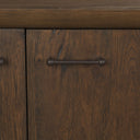 Belford 94 Dark Brown Oak Wood Media Console - Default Title