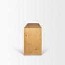 Belford 72 Light Brown Oak Wood Console Table - Default Title