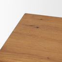 Belford 72 Light Brown Oak Wood Console Table - Default Title