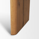 Belford 72 Light Brown Oak Wood Console Table - Default Title