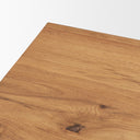 Belford 3-Drawer Light Brown Oak Wood Closed Nightstand - Default Title