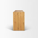 Casterly 6-Drawer Light Brown Oak Wood Dresser - Default Title