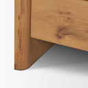 Casterly 6-Drawer Light Brown Oak Wood Dresser - Default Title