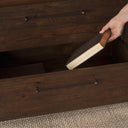 Belford 94 Dark Brown Oak Wood Media Console - Default Title