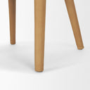 Nolan Slope Tan Leather Dining Chair - Default Title