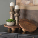 Kerra Small Solid Reclaimed Wood Tray - Default Title