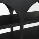 Bela Large Matte Black Arched Console Table - Default Title