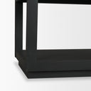 Bela Large Matte Black Arched Console Table - Default Title