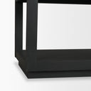 Bela Small Matte Black Arched Console Table - Default Title