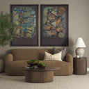 Saga Textured Brown Plush Fabric 3 Seater Sofa - Default Title