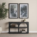 Bela Small Matte Black Arched Console Table - Default Title