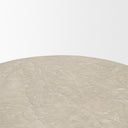 Mesa Round Stone Finish Pillar Accent Table - Default Title