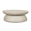 Mesa 48 Round Stone Finish Coffee Table - Default Title