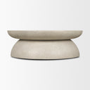 Mesa 48 Round Stone Finish Coffee Table - Default Title